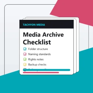 Media Archive Checklist cover image